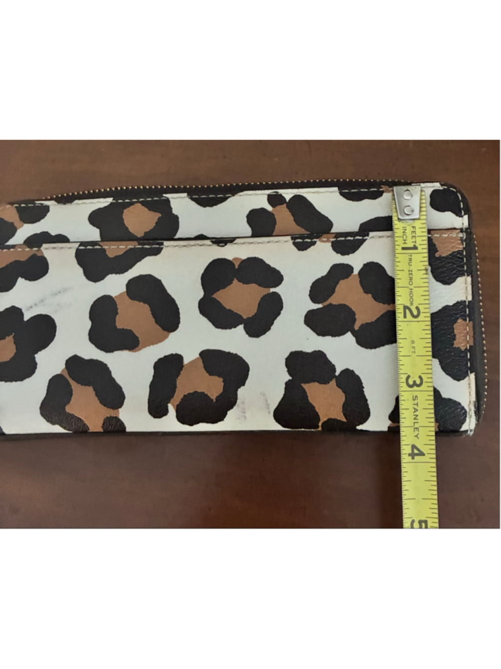 Coach wallet leopard print gold hardware - Picture 6 of 10